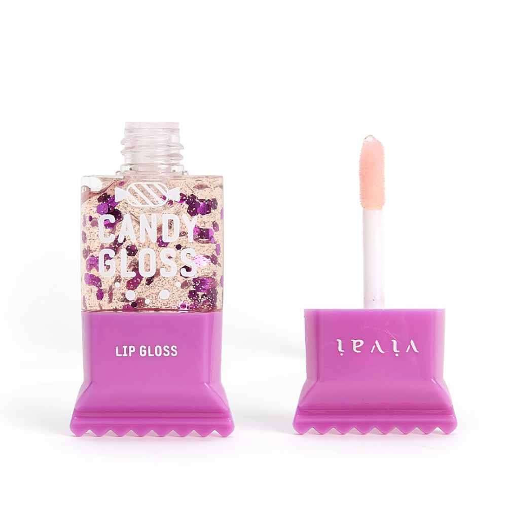 Lip Gloss Candy Gloss Vívai 3079.1.1 - Kit c/ 06 unid