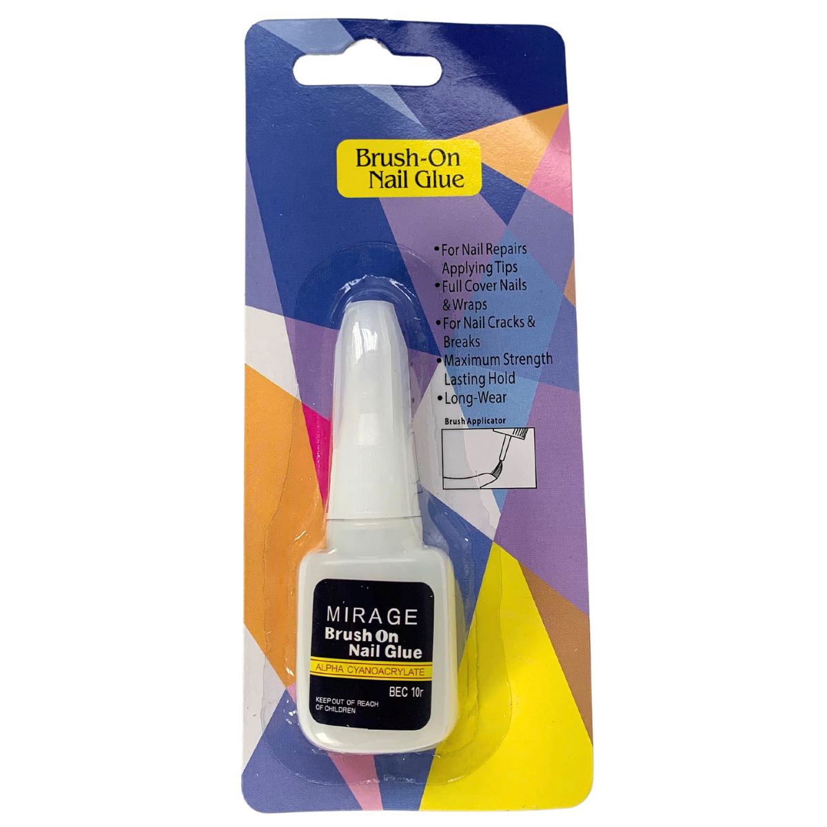 Cola para Unha Postiça EYE JS528- Pcte c/ 12 unid