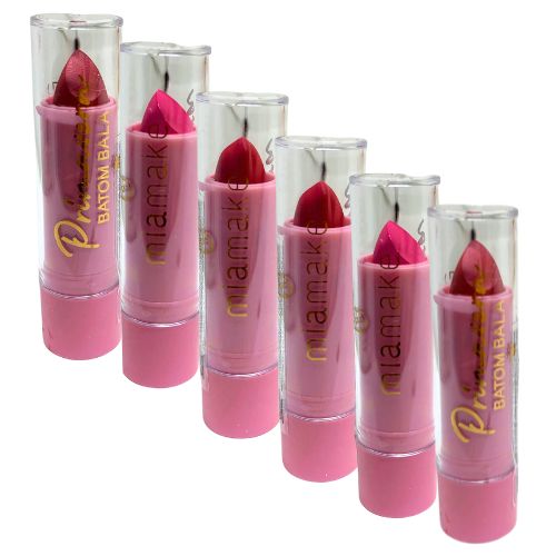 Batom Bala Primavera Mia Make 500 - Box c/ 36 unid