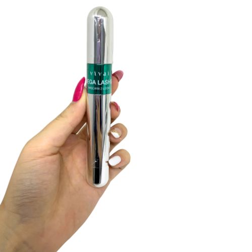 Máscara De Cilios A Prova D´Agua Mega Lashes Vivai 2176.1.1 - Box c/ 24 unid