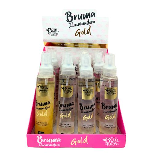 Bruma Fixadora Gold Bella Bem Me Quero - Box c/ 16 unid