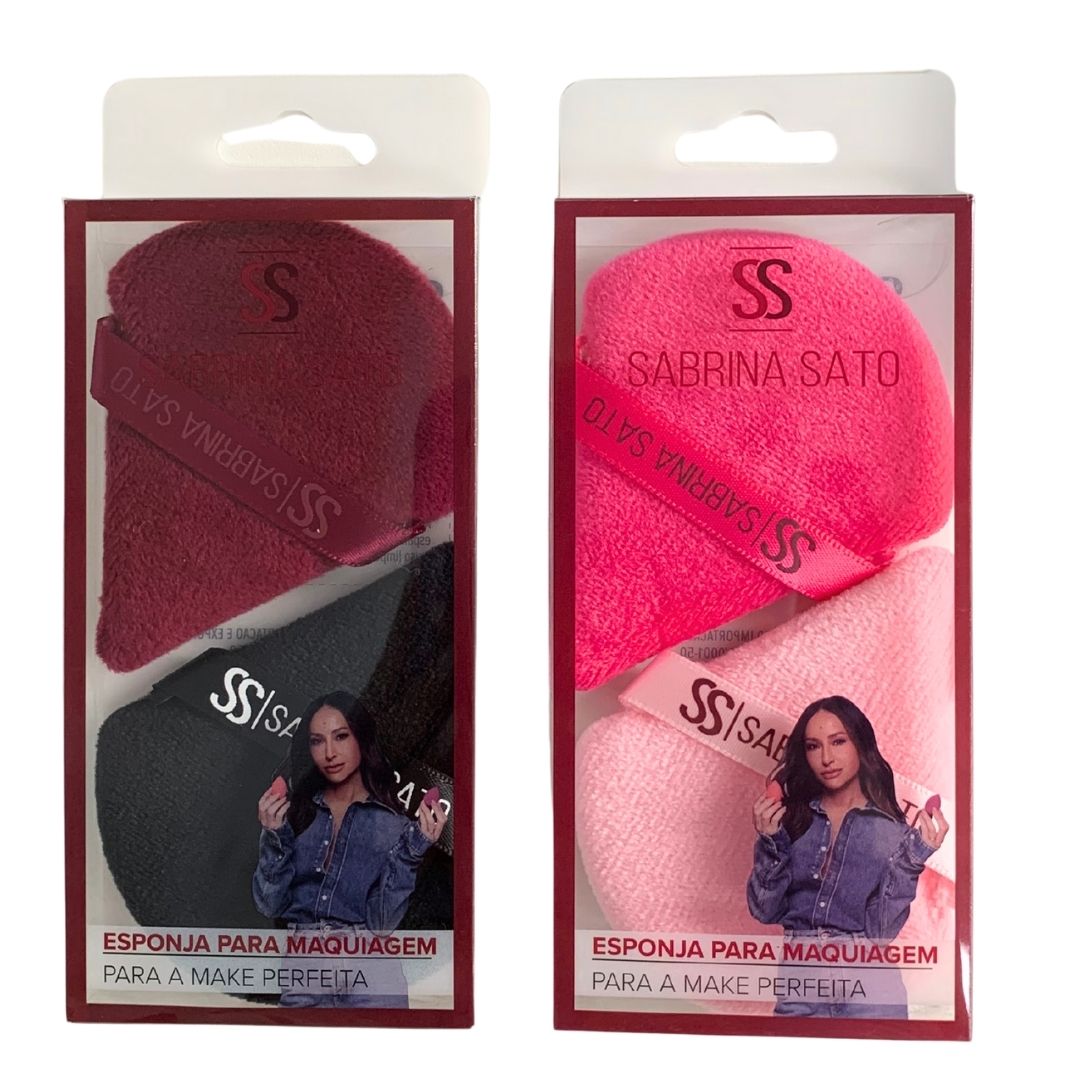 Kit com 02 Esponjas para Maquiagem Sabrina Sato SP2067