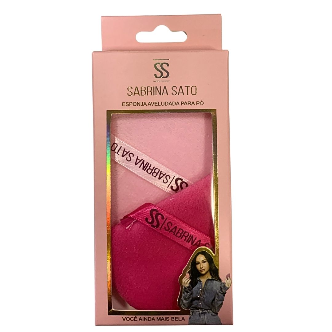 Kit com 02 Esponjas para Maquiagem Sabrina Sato SP2067