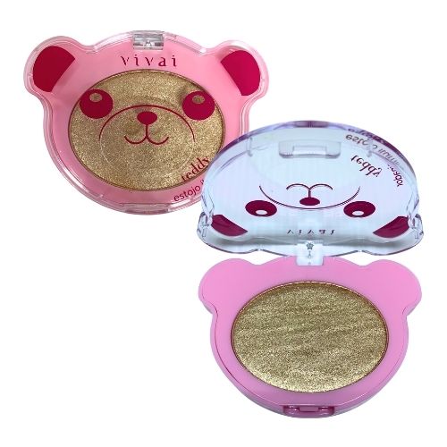 Paleta de Iluminador Teddy Vivai 1115.1.1 - Box c/ 24 unid