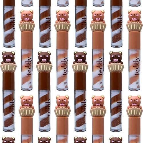 Lip Gloss Choco Teddy Vivai 3271.1.1 - Kit c/ 06 unid