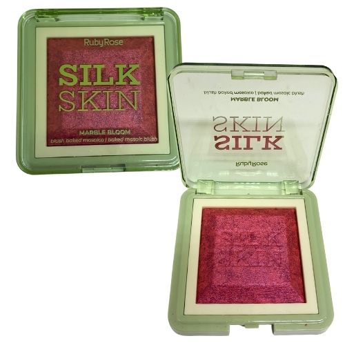 Blush Marble Bloom Mosaico Silk Skin Ruby Rose HB-F1001 - Box c/ 36 unid