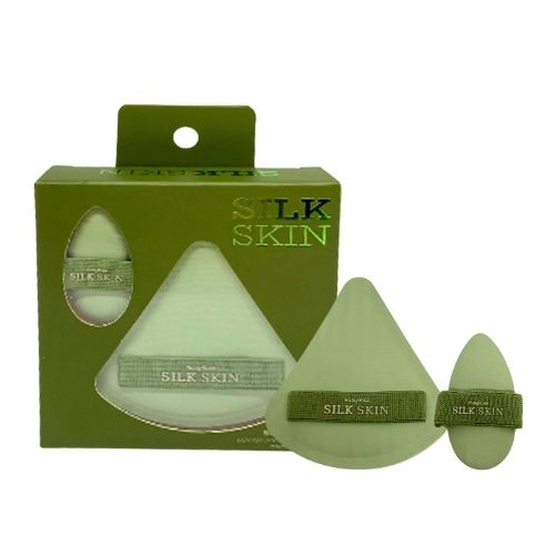 Kit com 02 Esponjas para Maquiagem Soft Touch Silk Skin Ruby Rose HB-A7001 - Pcte c/ 12 unid