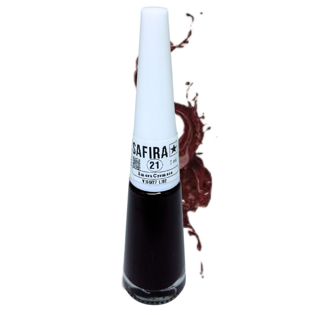 Esmalte Amora Cremoso N° 21 Safira