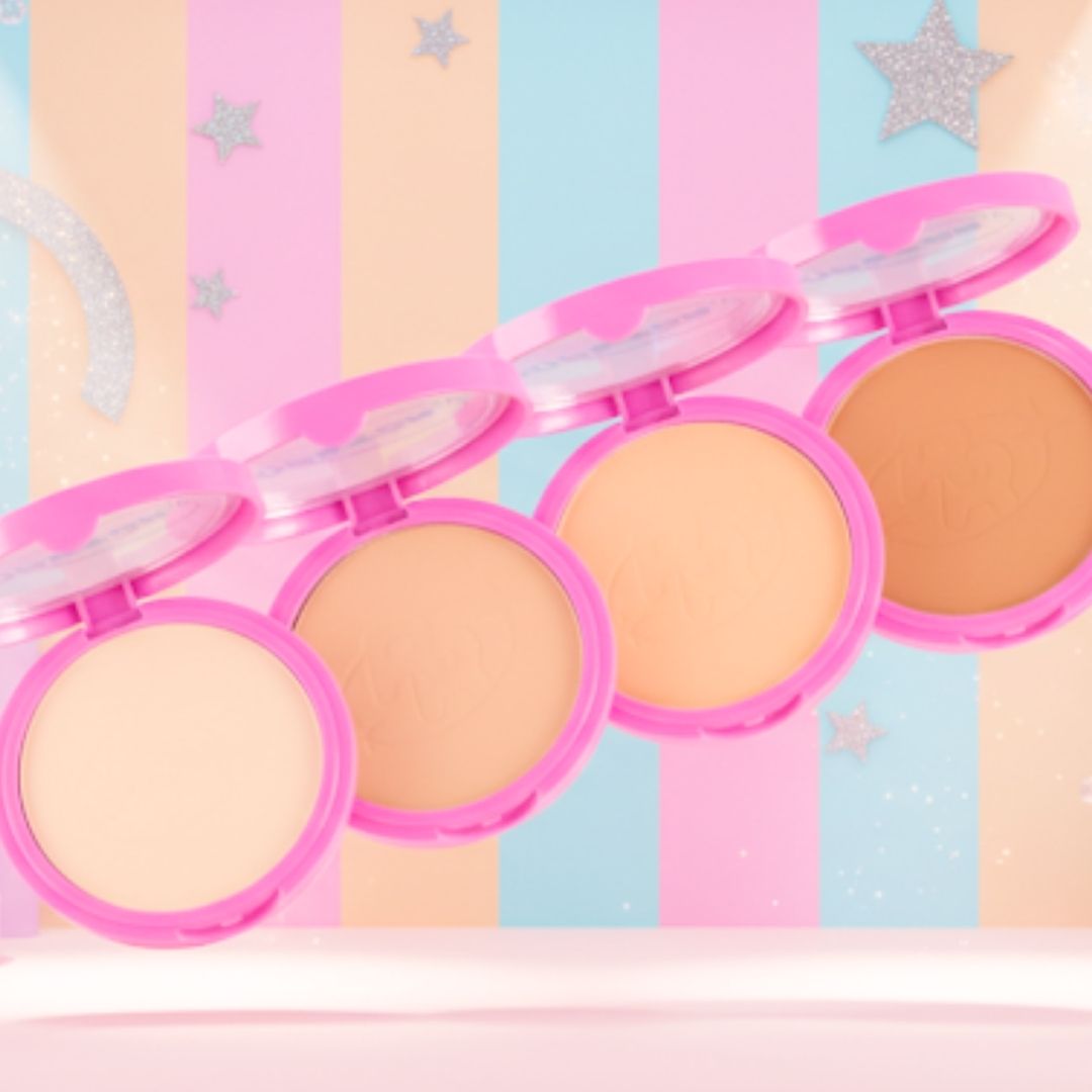 Pó Compacto Fancy Face G1 Popstar Ruby Rose HB-M406 - Kit c/ 04 unid