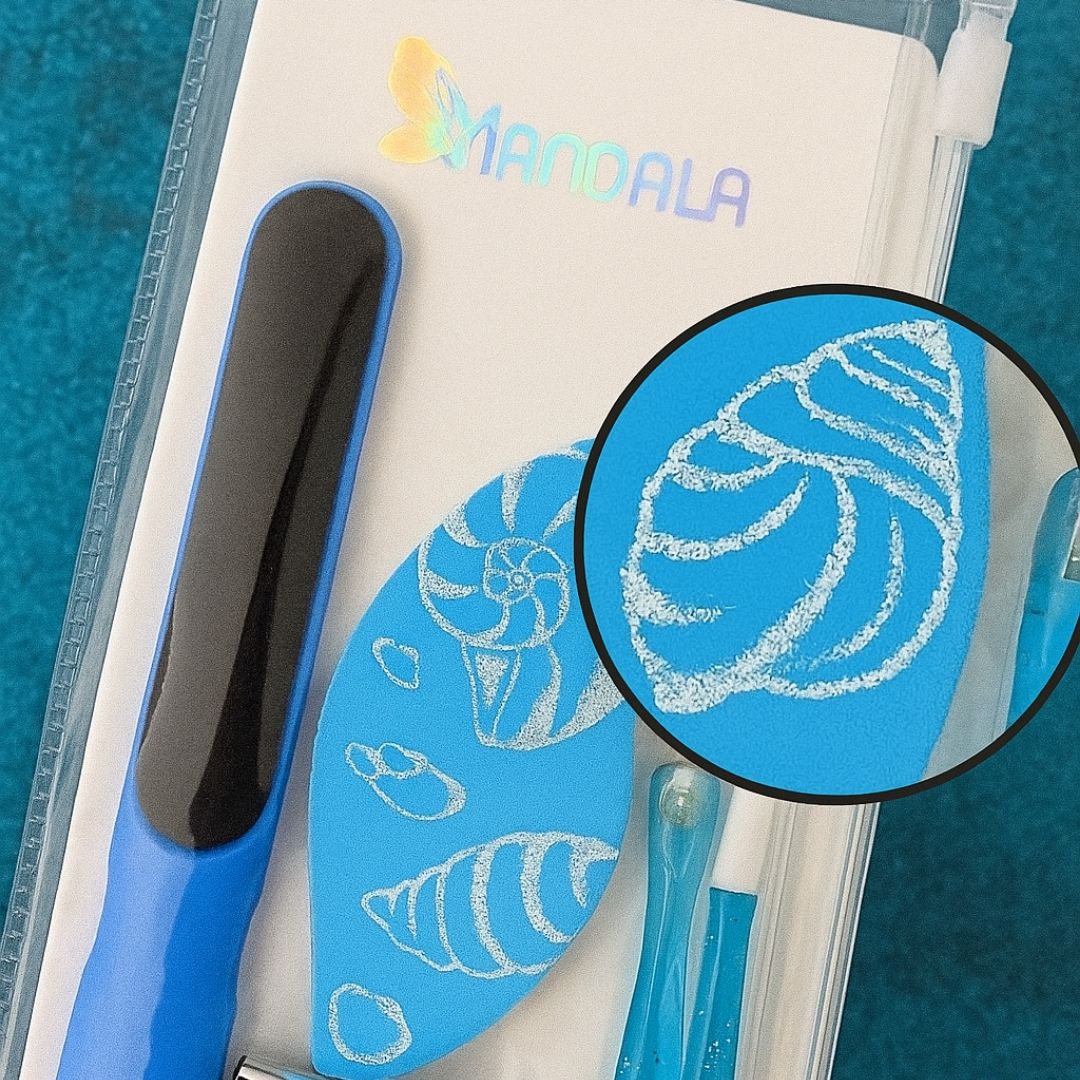 Kit Manicure com 06 peças Mandala MM4018