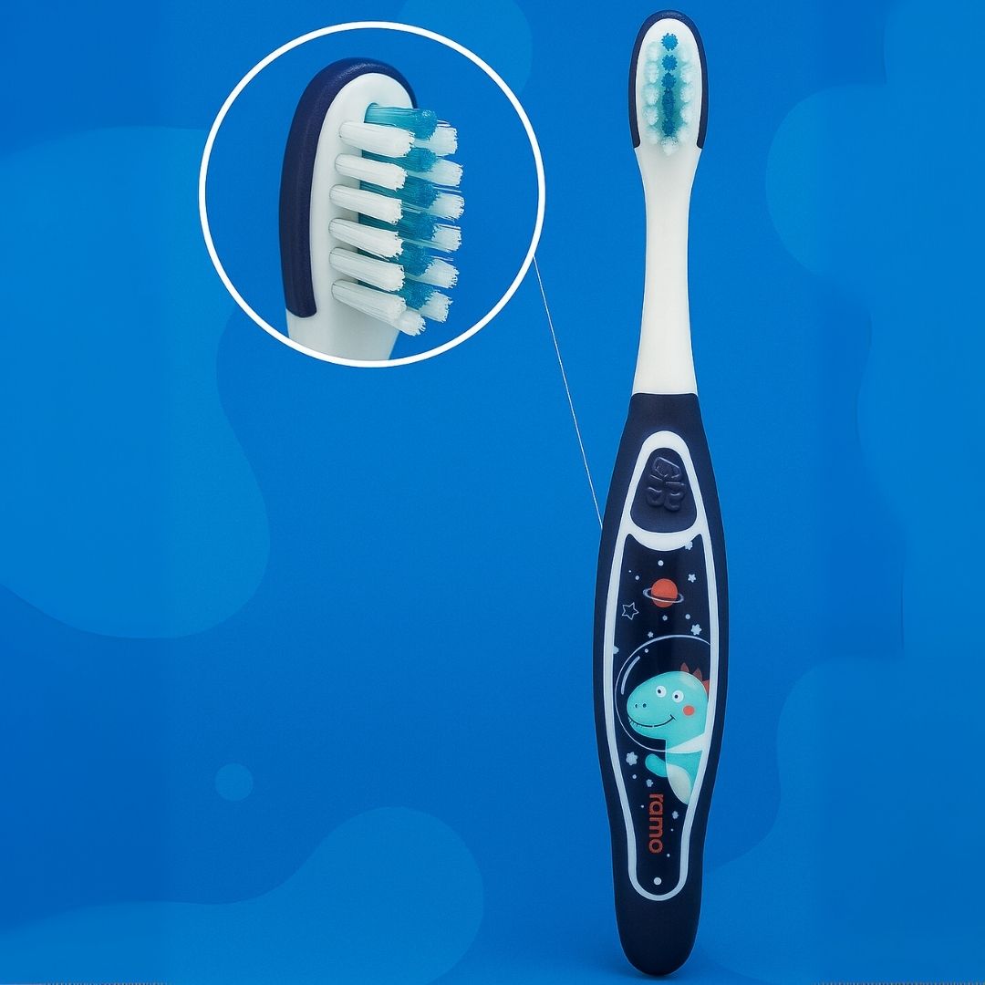 Escova Dental +3 anos Macia Dinossauro Iamo YS43370