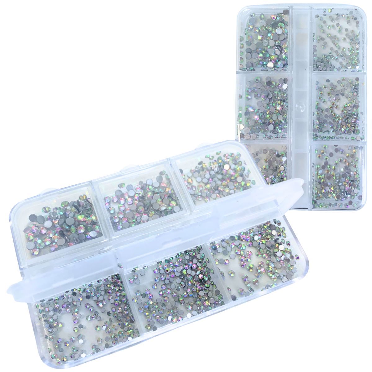 Strass de Decoração para Unhas Mandala MM5010 / MM5011 - Pcte c/ 12 unid