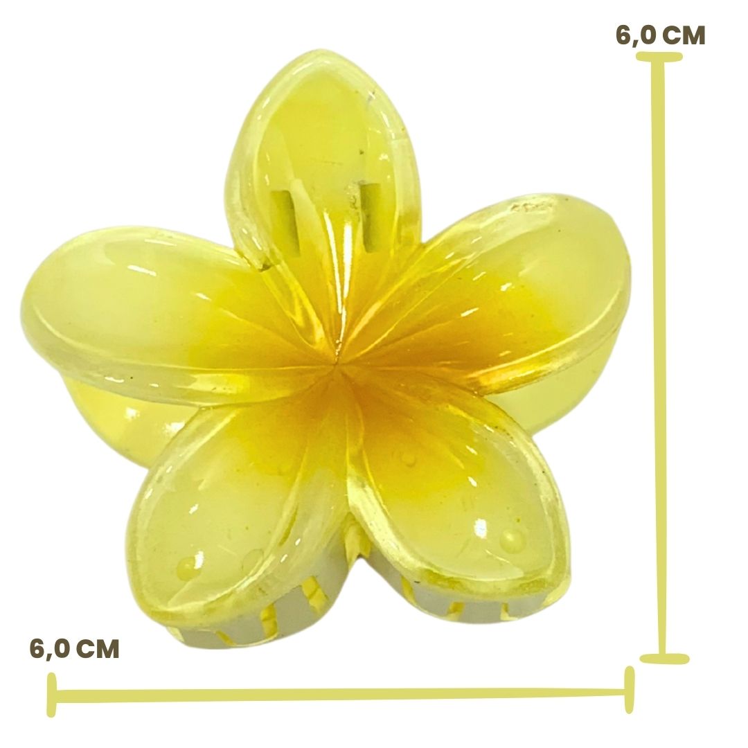Presilha para Cabelo Flor Média