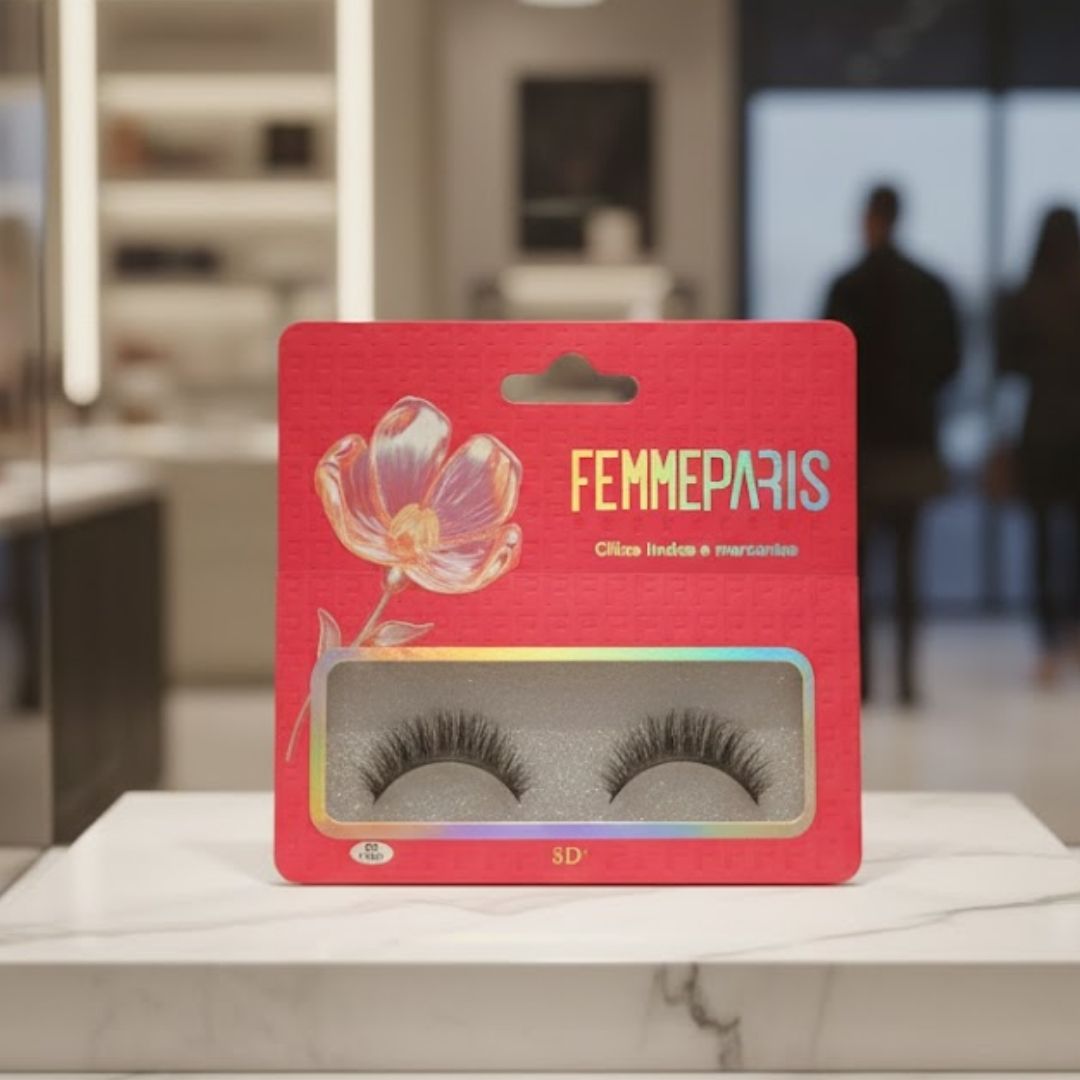 Cílios Postiços 8D F003 Femme Paris FM1013
