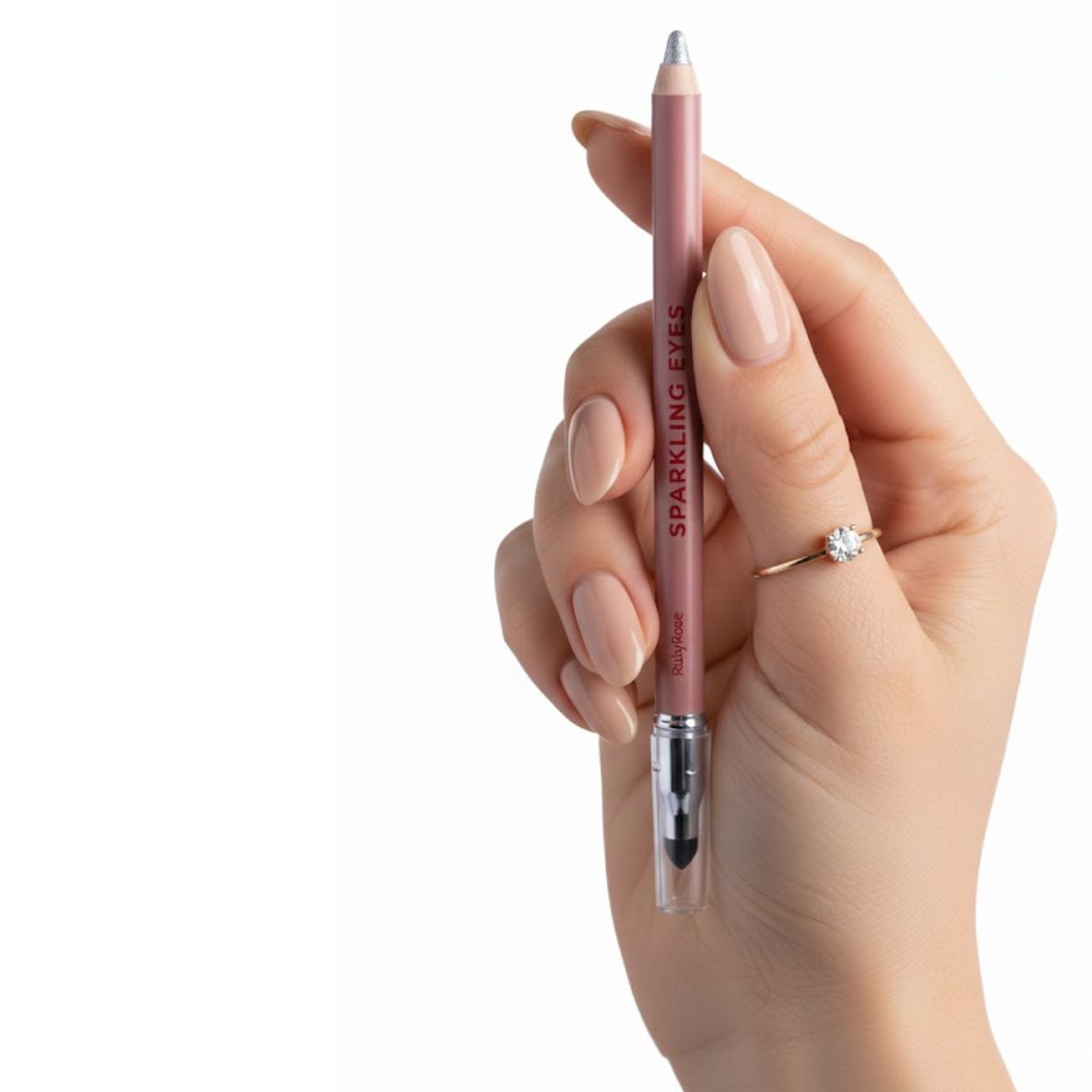 Lápis de Olho Sparkling Eyes Silver Rain Ruby Rose HB-E2401-2