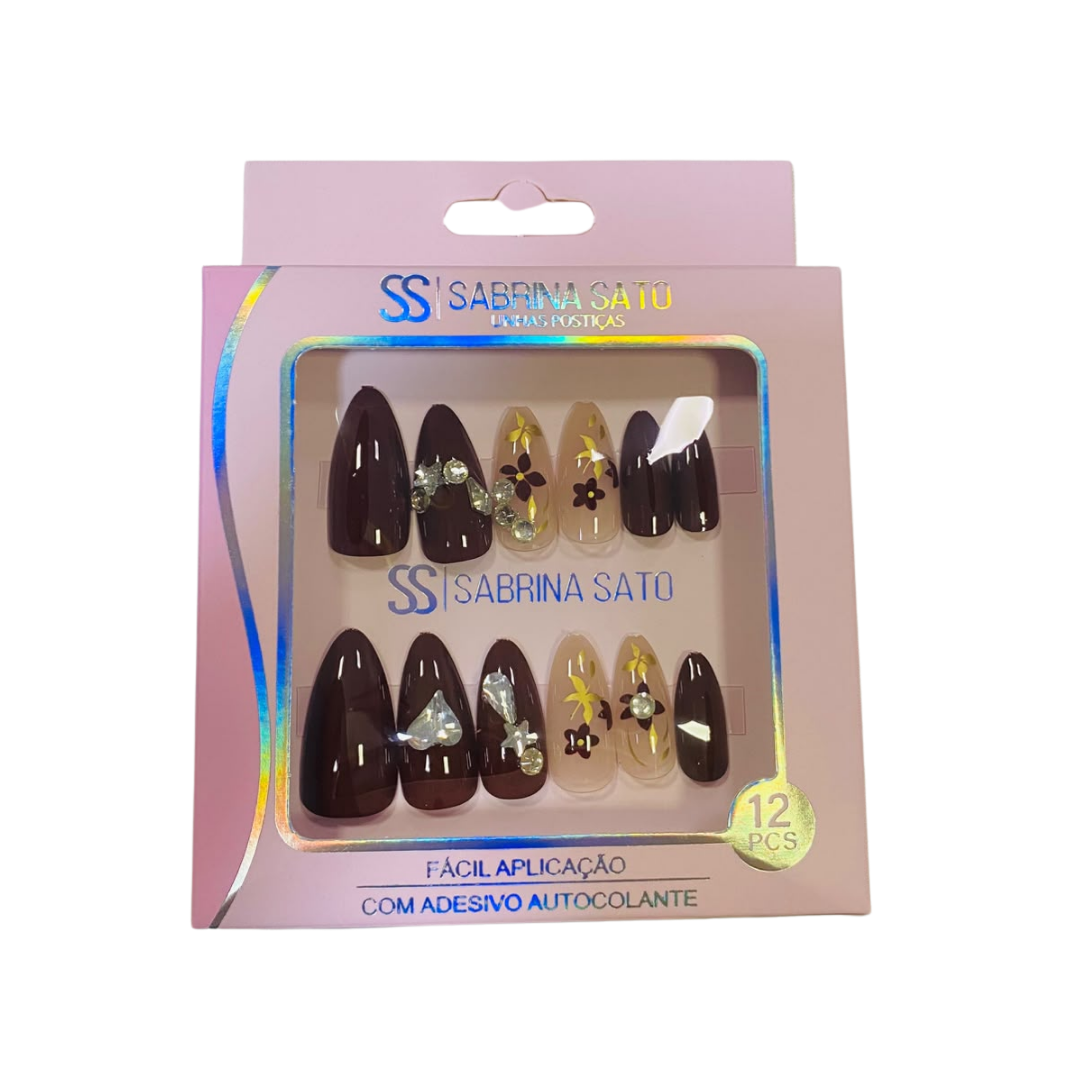 Unhas Postiças Autocolantes Sabrina Sato SP1722