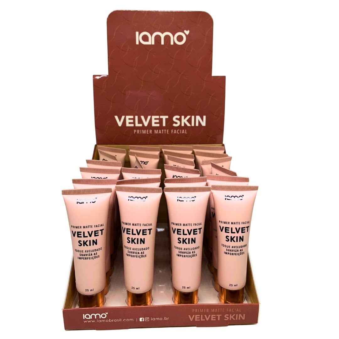 Primer Facial Matte Velvet Skin Iamo YS43037 - Box c/ 24 unid