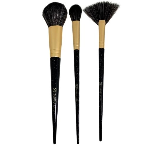 Kit com 03 Pincel para maquiagem Sabrina Sato SP108 - Kit c/ 03 unid