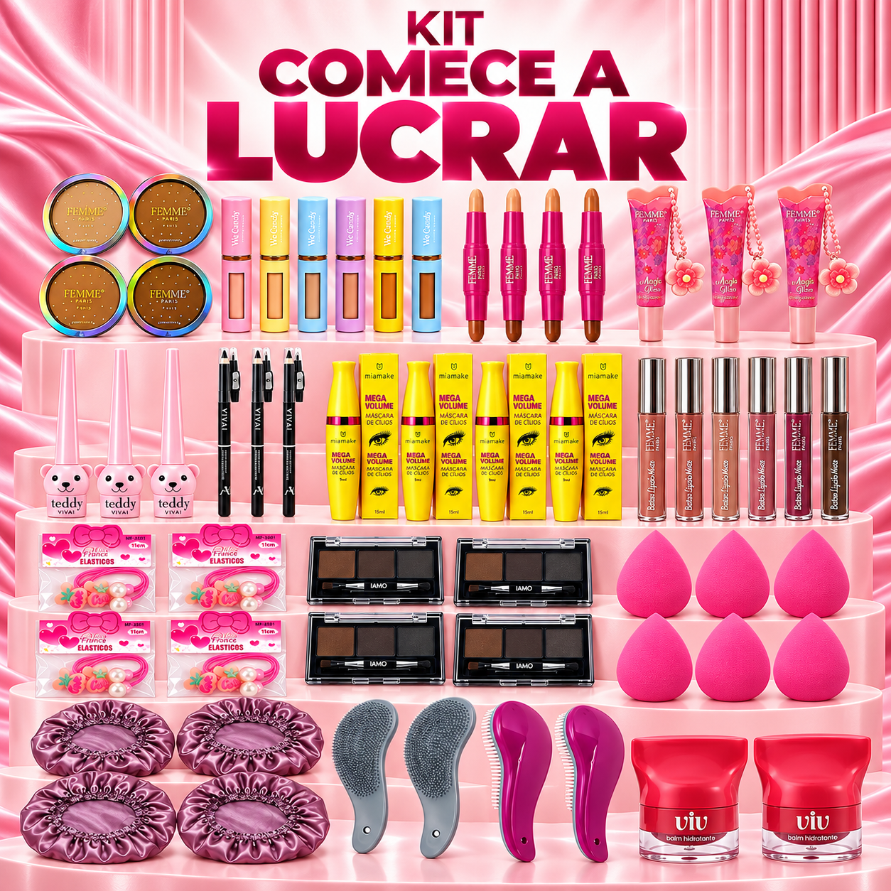 Kit Comece a Lucrar - 58 Itens