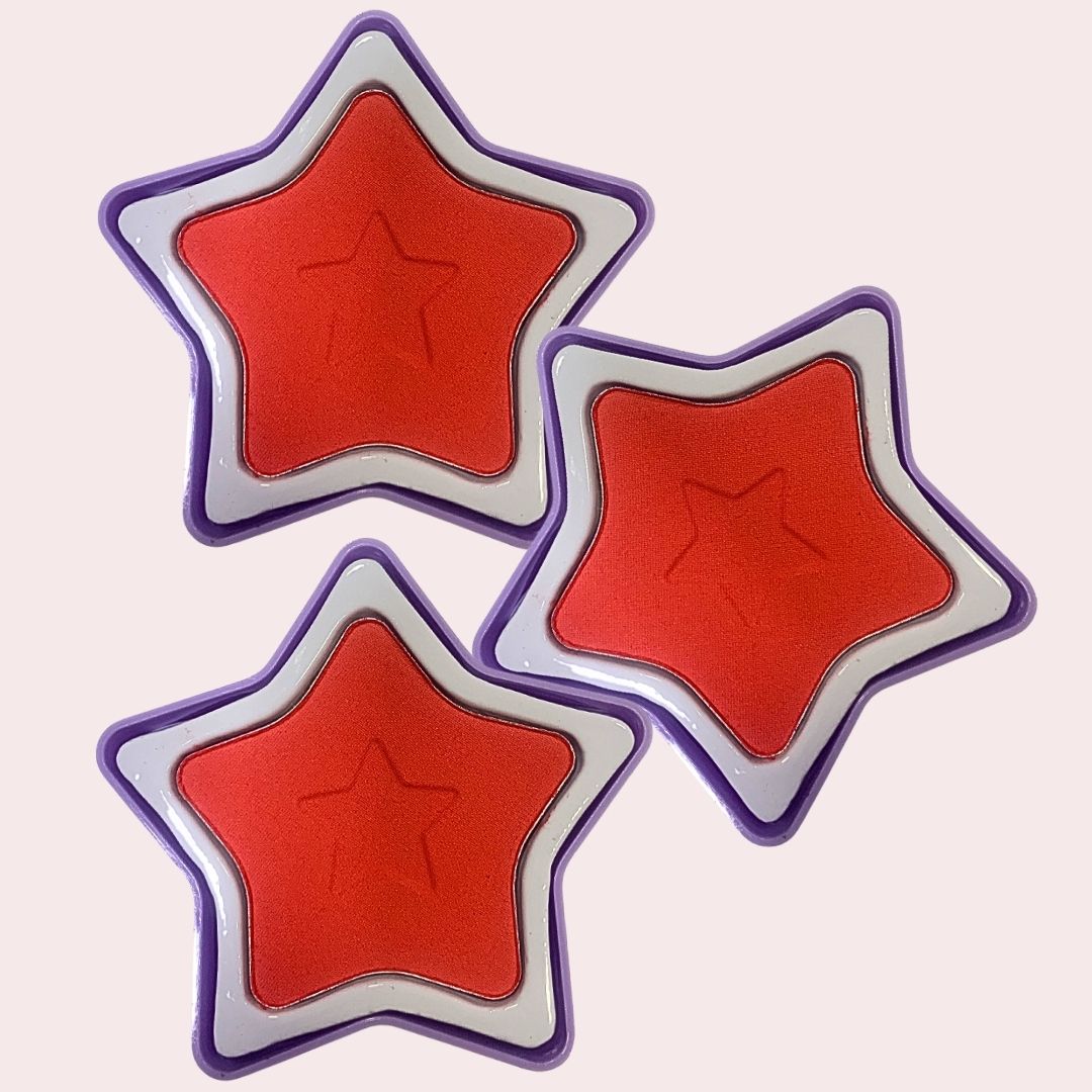 Blush Compacto Estrela Grupo 02 Stay Fix Ruby Rose HB-574-G2 Cor ST50