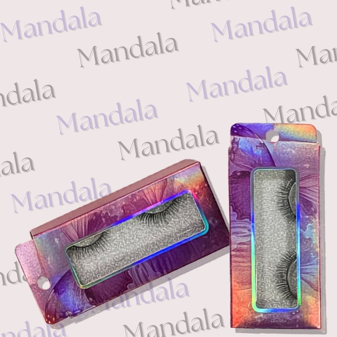 Cílios Postiços 6D F004 Mandala MM2003