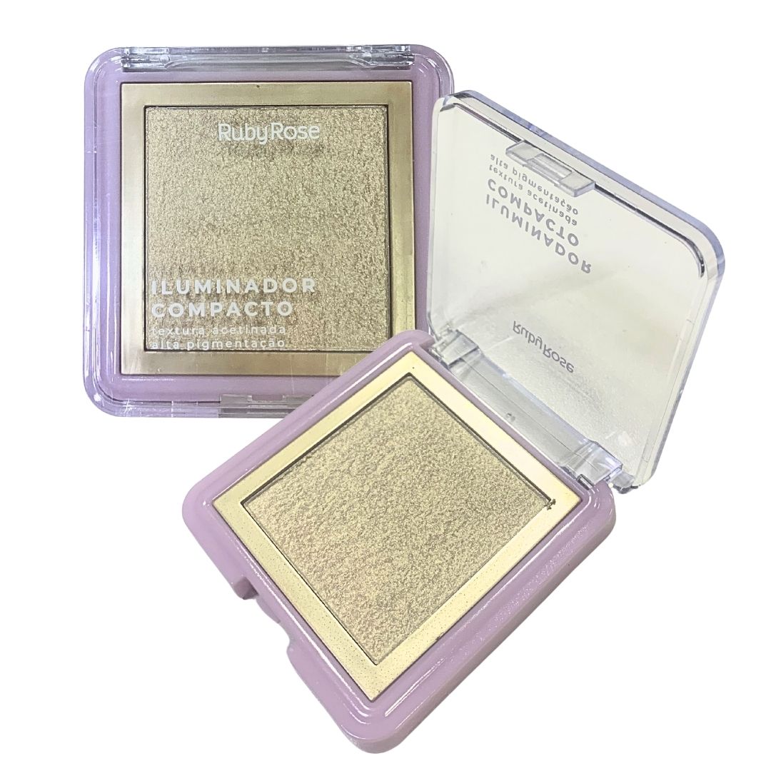 Iluminador Compacto Grupo 02 Ruby Rose HB-859/G2 Cor HL70