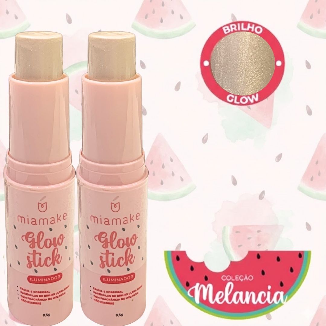 Iluminador Glow Stick Mia Make 579 Cor Dourado