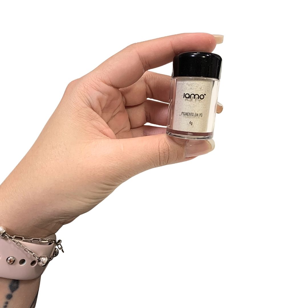 Sombra Pigmento Glitter em Pó Shine Midnight Iamo YS43443 Cor 02