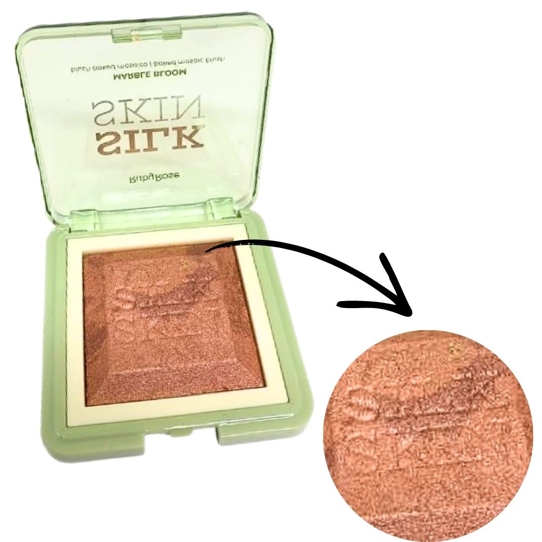 Blush Marble Bloom Mosaico Silk Skin Ruby Rose HB-F1001 Velvet Taupe