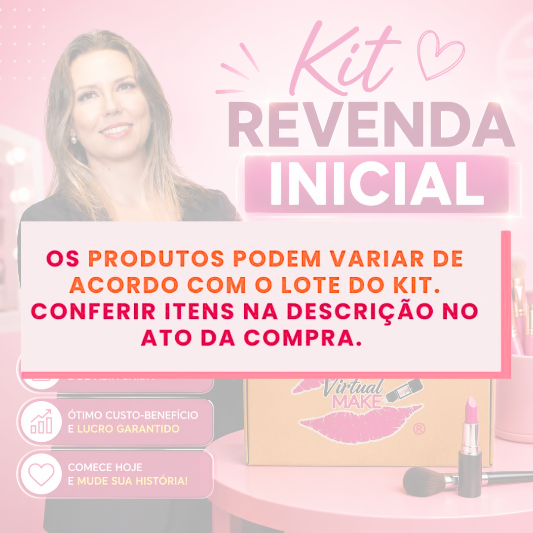 Kit Revenda Inicial - 25 Itens