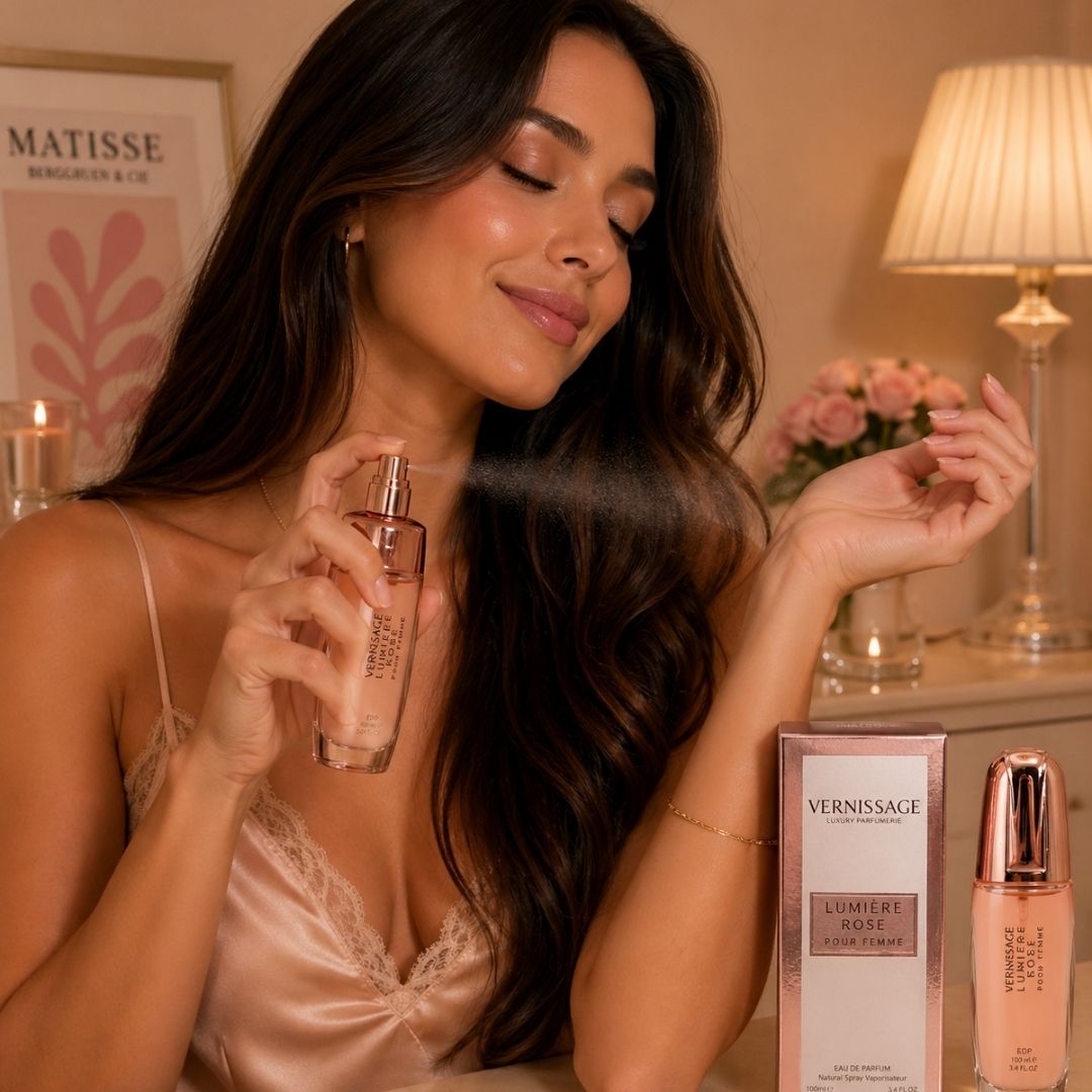 Perfume Lumiere Rose Pour Femme 30ml Vernissage