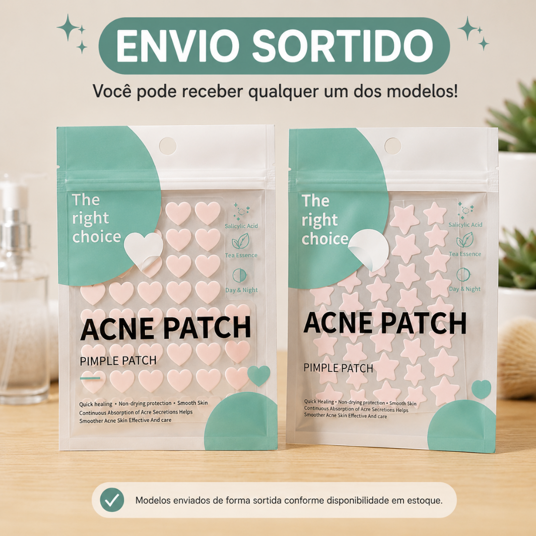 Adesivos Secante para Acne Espinhas Coloridos