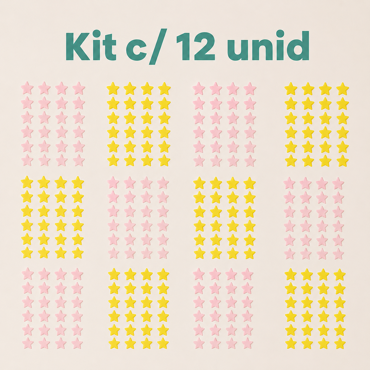 Adesivos Secante para Acne Espinhas Coloridos - Kit C/ 12 Unid