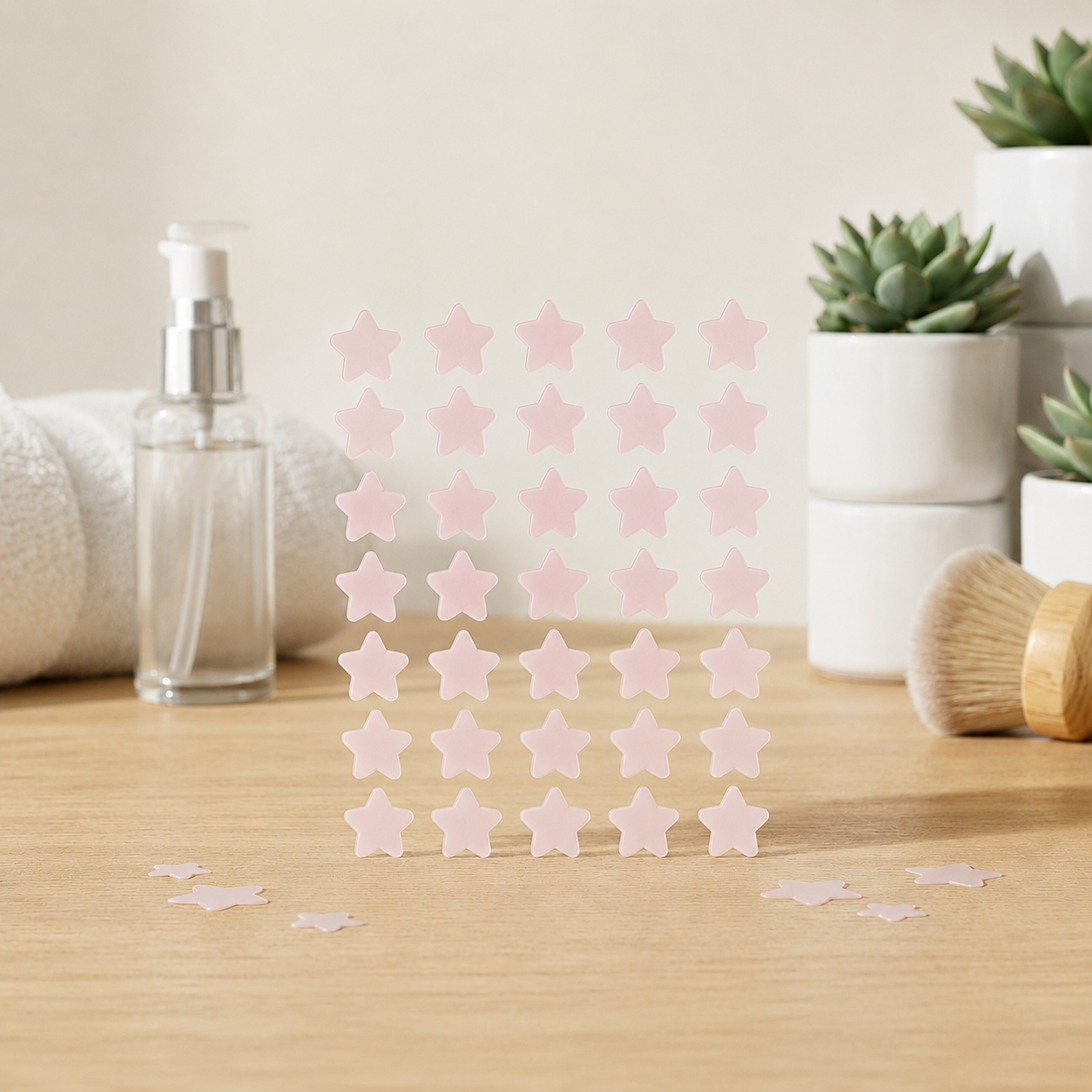 Adesivos Secante para Acne Espinhas Coloridos - Kit C/ 12 Unid
