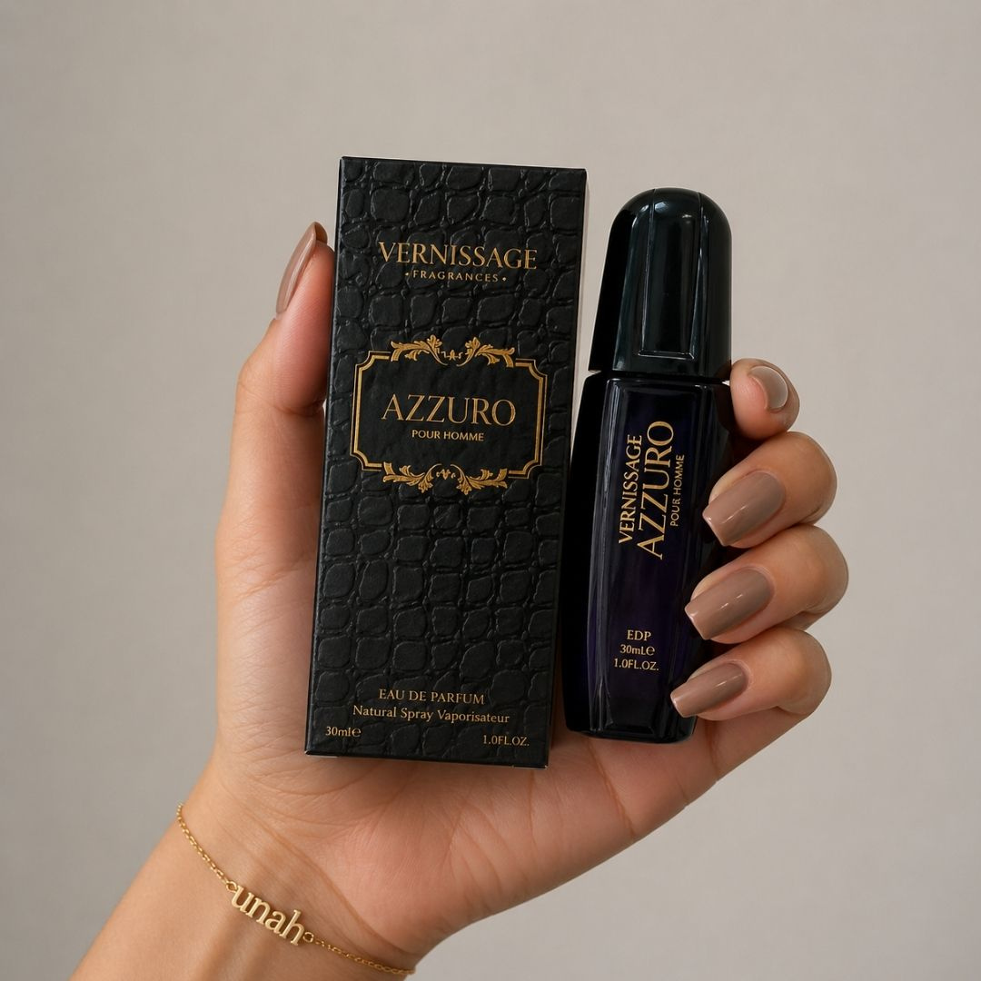 PERFUME AZZURO POUR HOMME 30ML VERNISSAGE - KIT C/ 03 UNID
