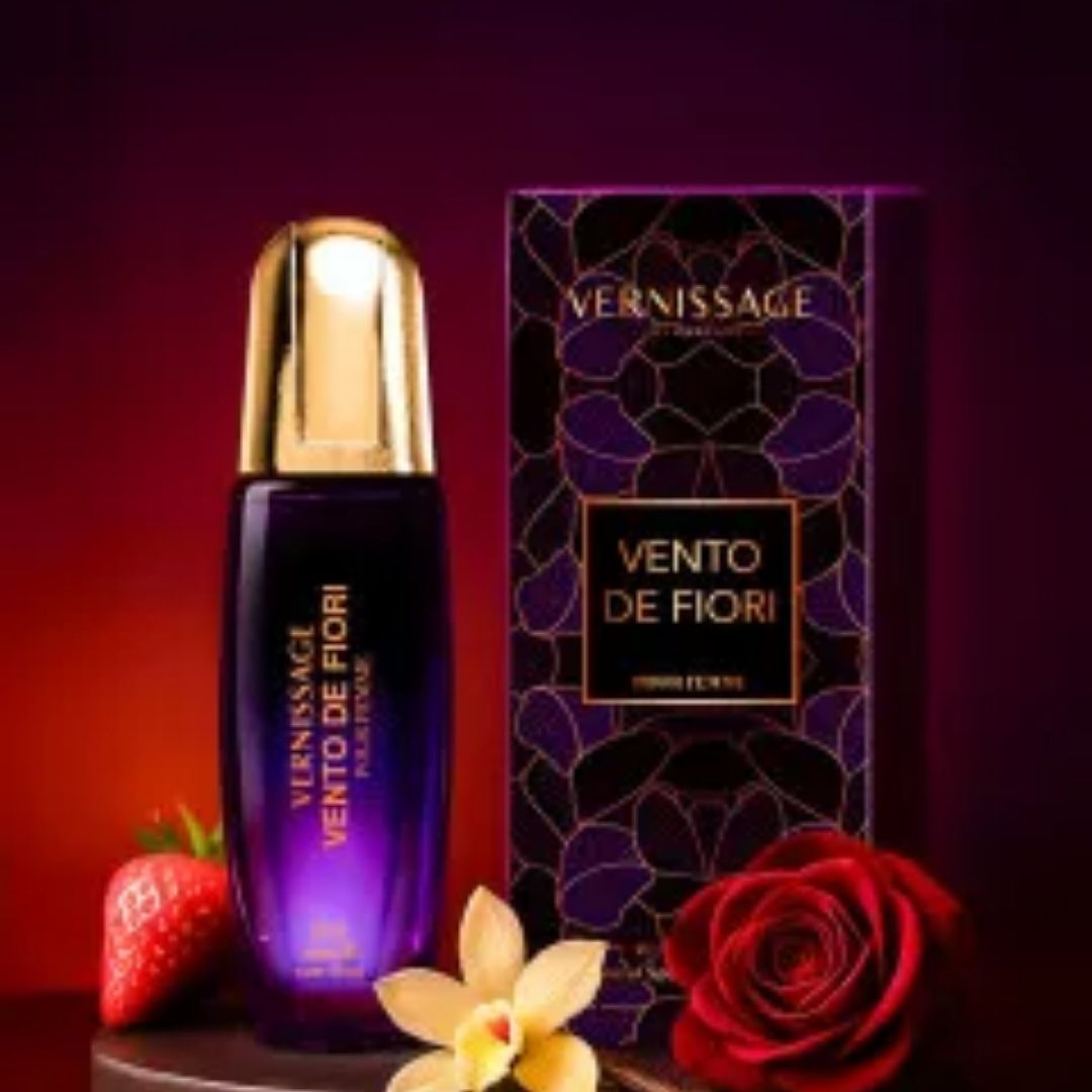 PERFUME VENTO DE FIORI POUR FEMME 30ML VERNISSAGE - KIT C/ 03 UNID