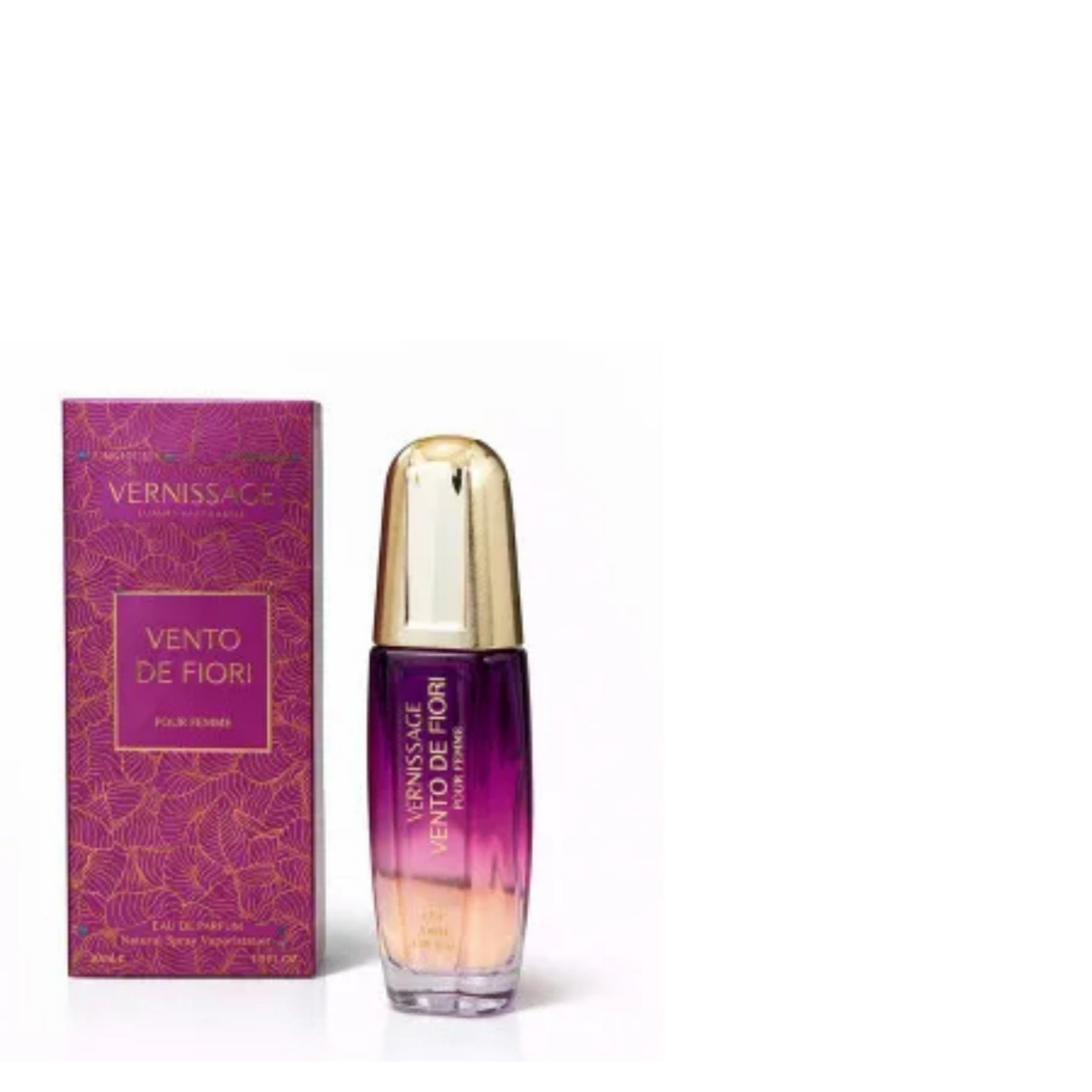 PERFUME VENTO DE FIORI POUR FEMME 30ML VERNISSAGE - KIT C/ 03 UNID