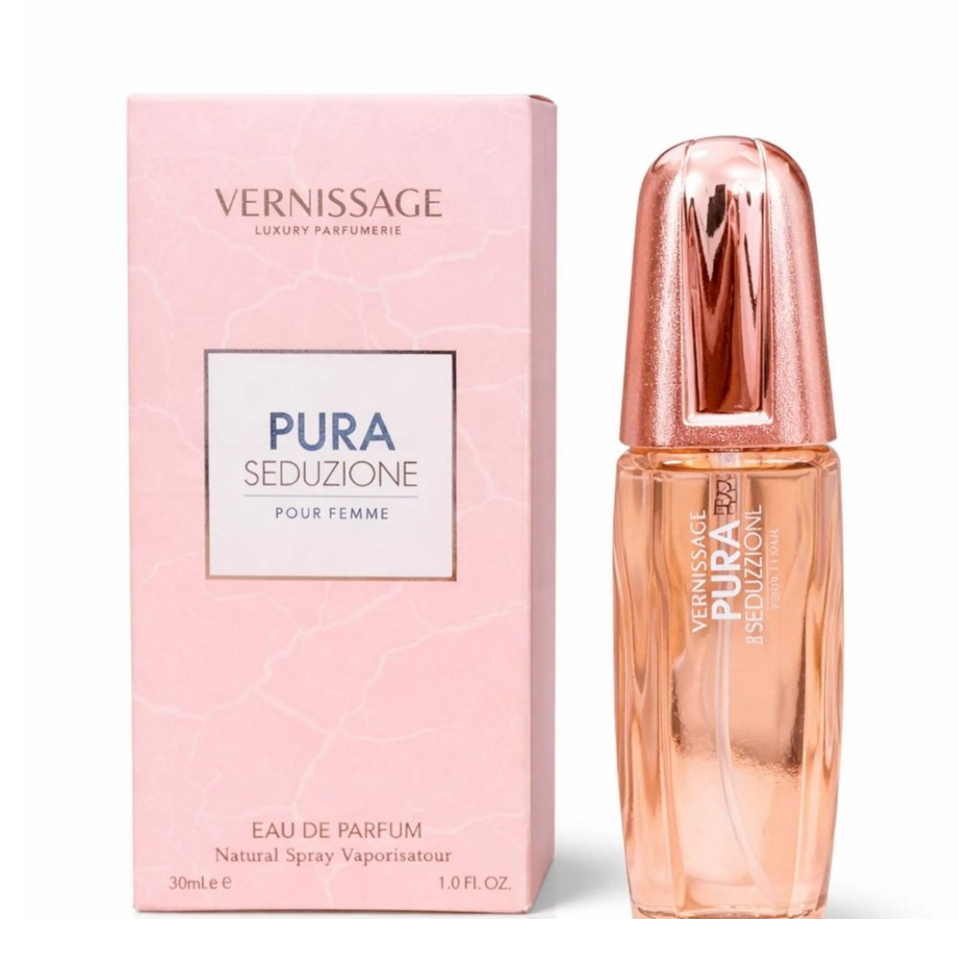 PERFUME PURA SEDUZZIONE POUR FEMME 30ML VERNISSAGE - KIT C/ 03 UNID