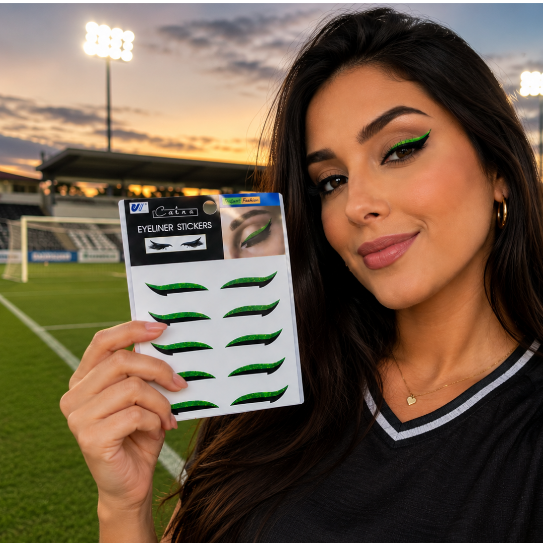 Delineador Adesivo Brasil Copa - Kit C/ 04 Unid