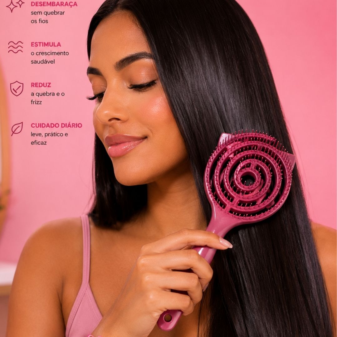 Escova De Cabelo Gatinha
