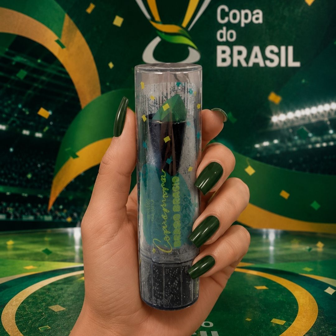 Pinta Cara Batom Verde e Amarelo Copa Amor Anjo AM-AB075 - Kit c/ 02 unid