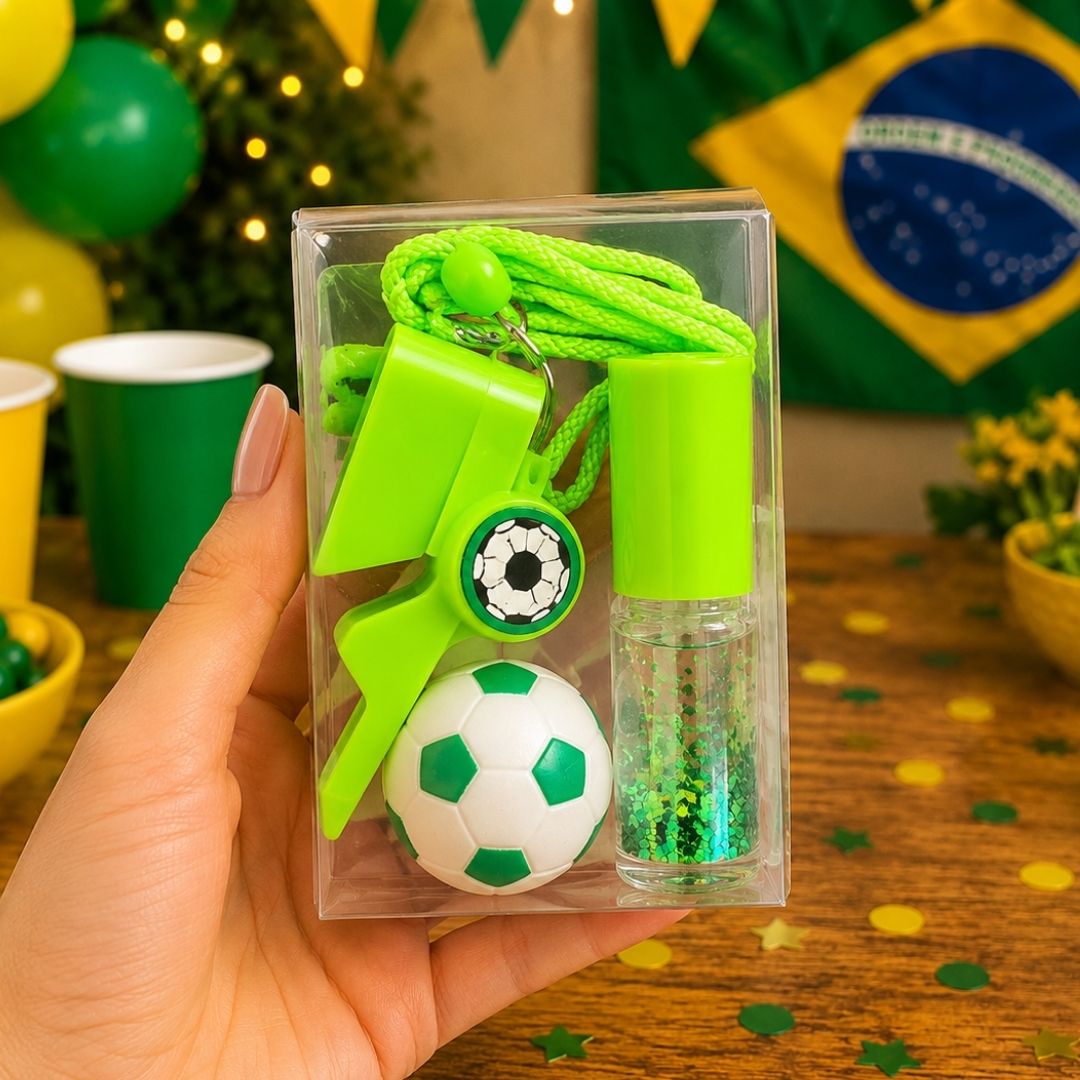 Lip Gloss Com Chaveirinho Apito Da Copa YYC-0103