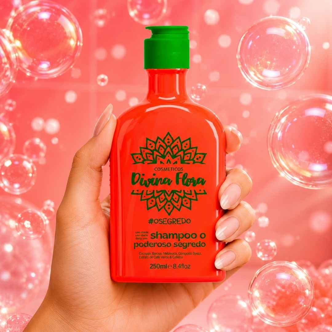 Shampoo Poderoso Segredo Divina Flora 250ml