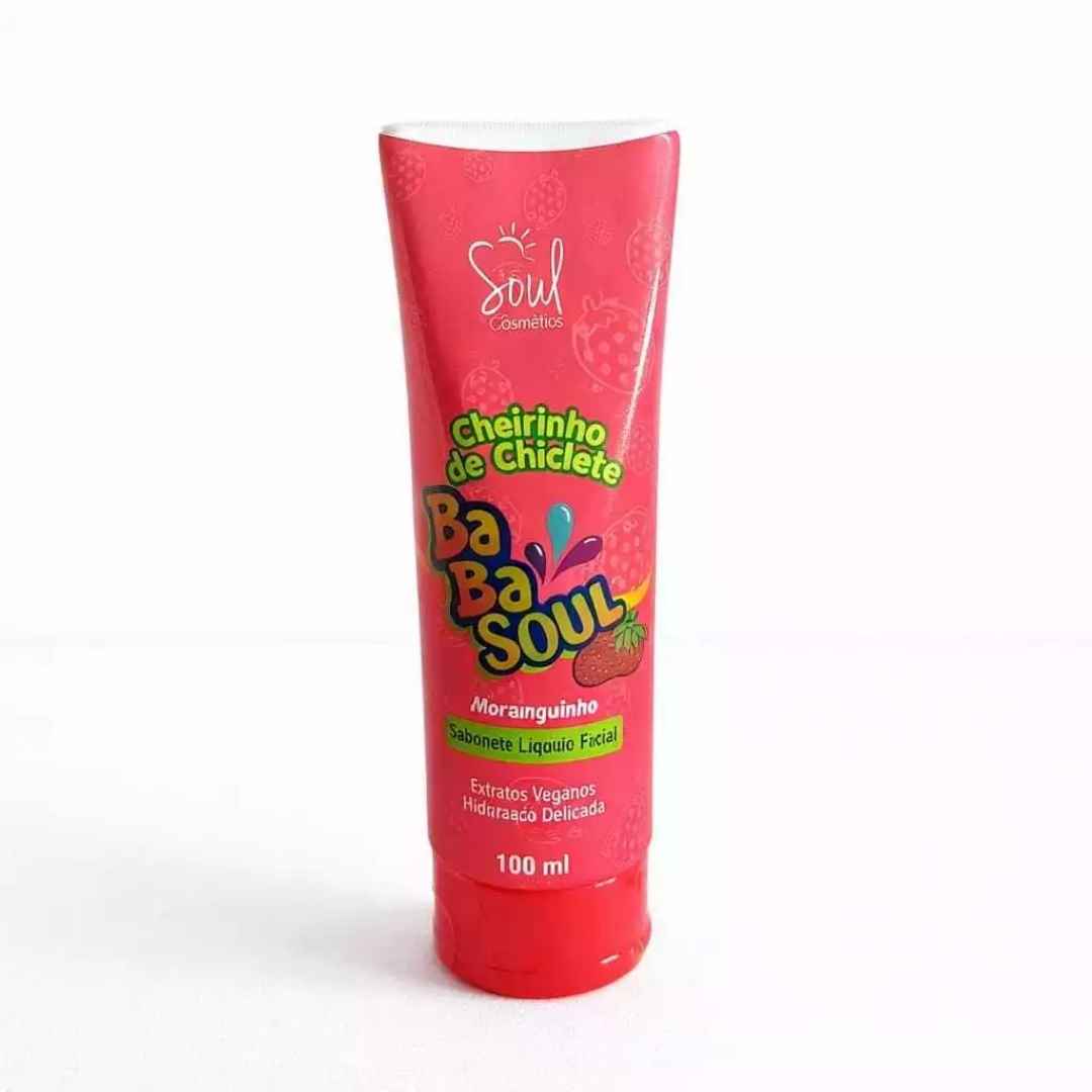 Sabonete Líquido Facial Moranguinho Soul 100ml
