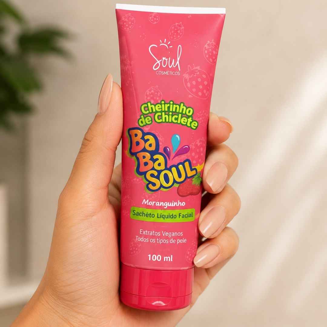 Sabonete Líquido Facial Moranguinho Soul 100ml