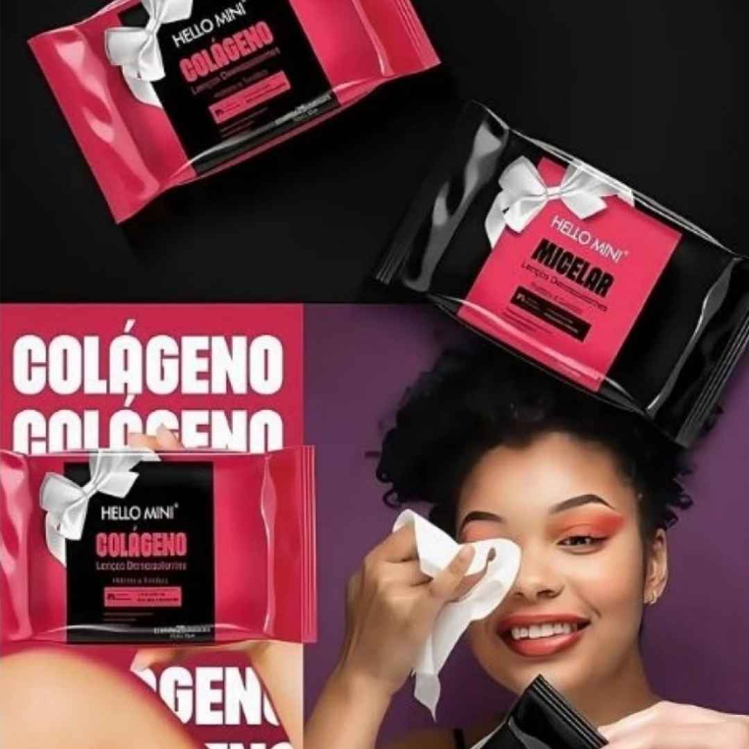 Lenço Demaquilante Hello Mini