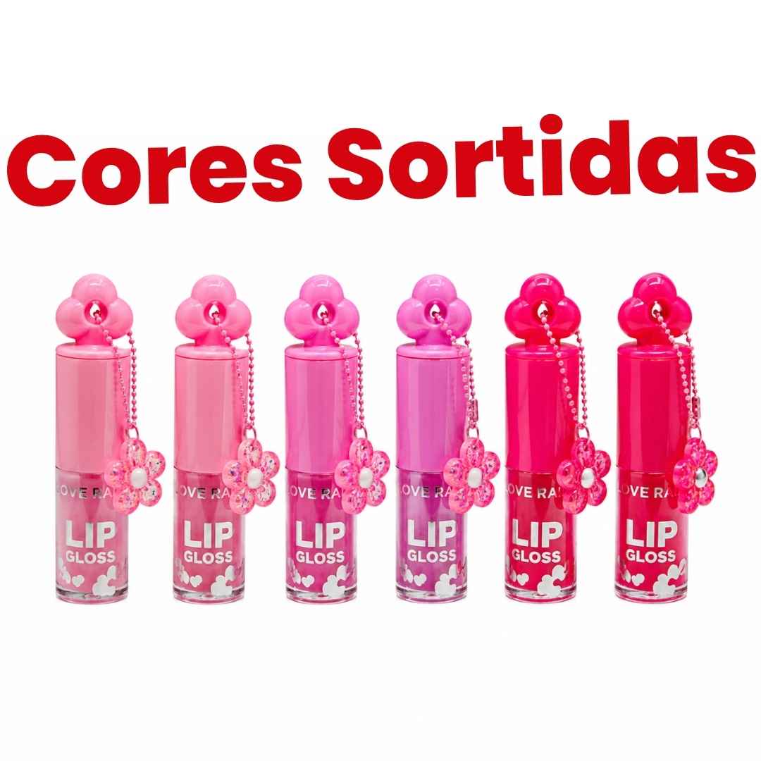 Lip Gloss Chaveirinho Love Rain LR-56105