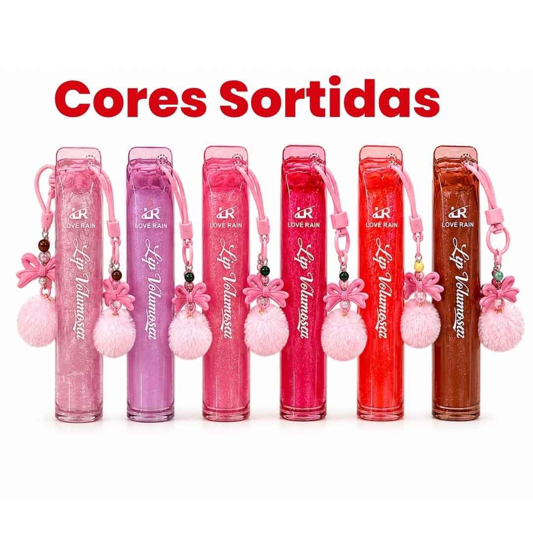 Lip Volumoso Chaveirinho Love Rain LR-58048