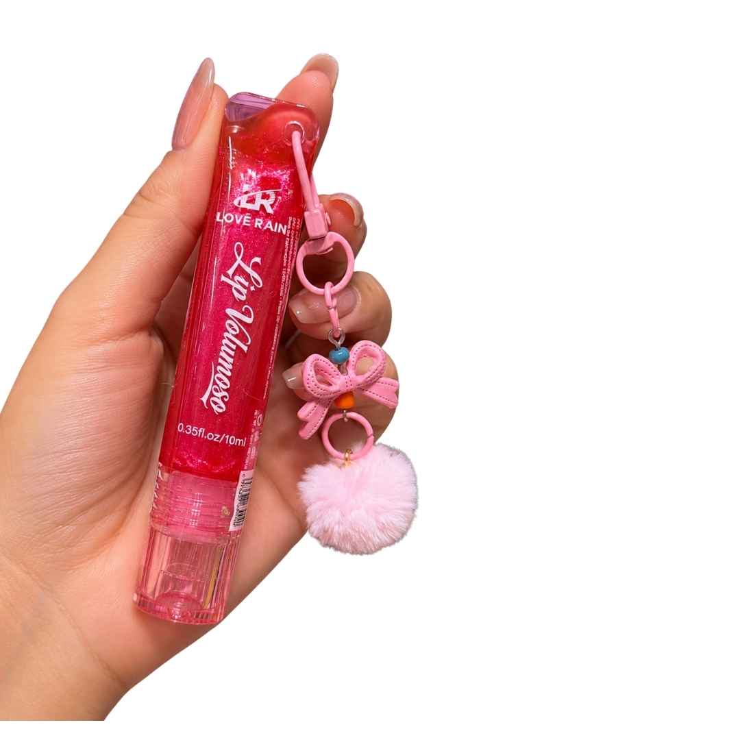 Lip Volumoso Chaveirinho Love Rain LR-58048