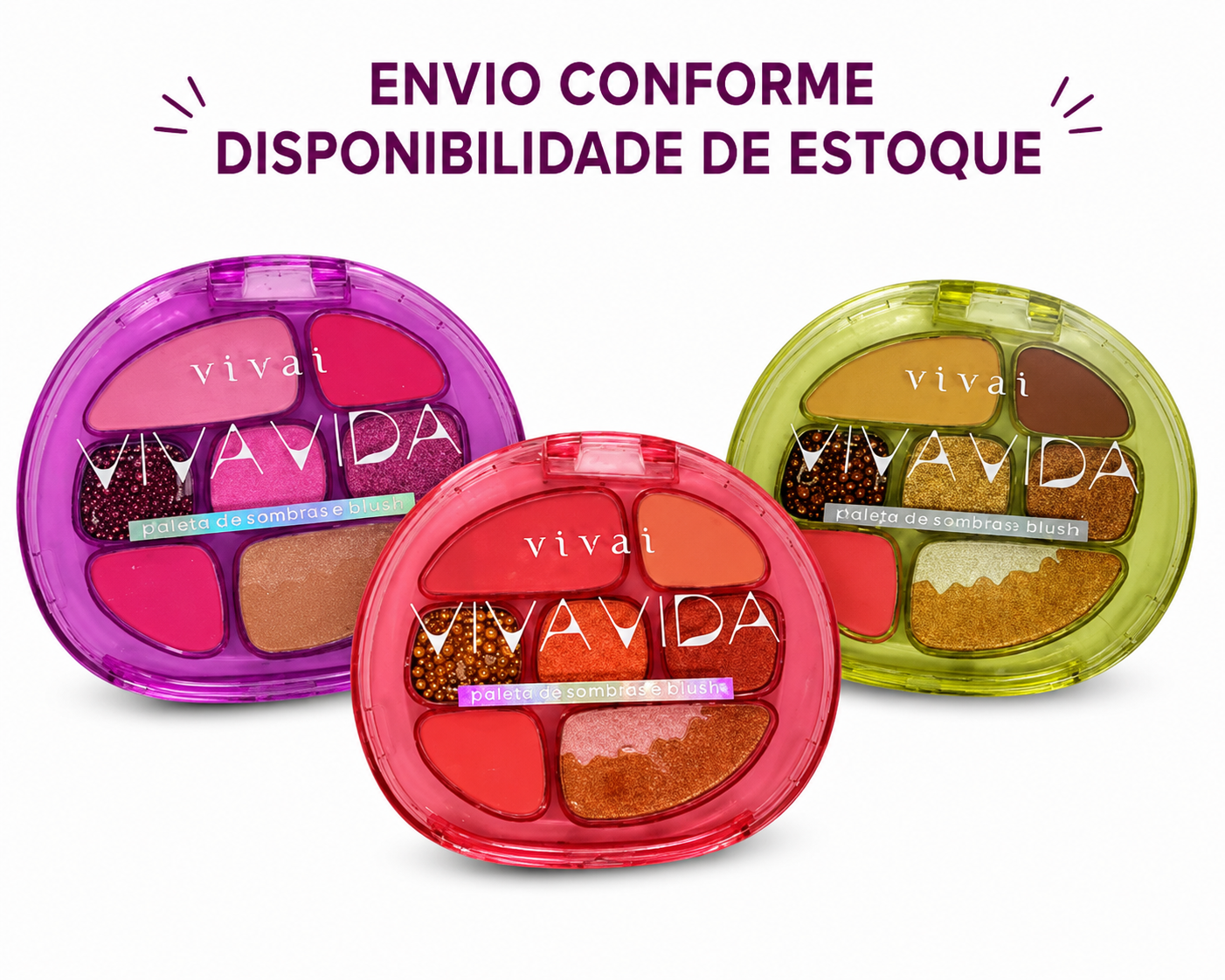 Paleta De Sombras Viva Vida Vivai 4052.1.1